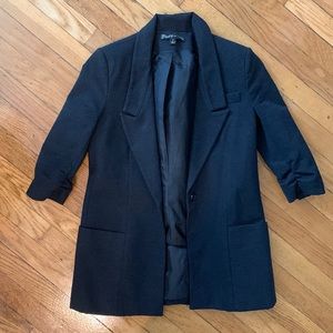 Elizabeth & James dark gray blazer
